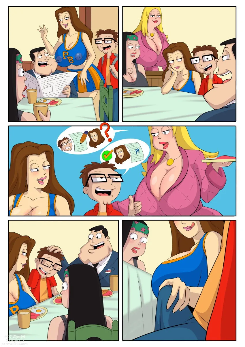American Dad Incest Cartoon Mom Porn - The Tales Of An American Son (American Dad!) - Western Porn Comics Western  Adult Comix