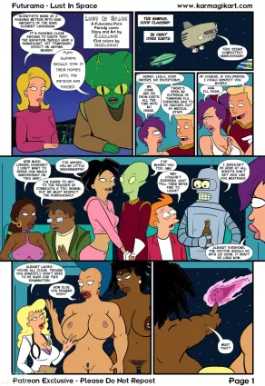 Lust In Space - Chapter 1 (Futurama)