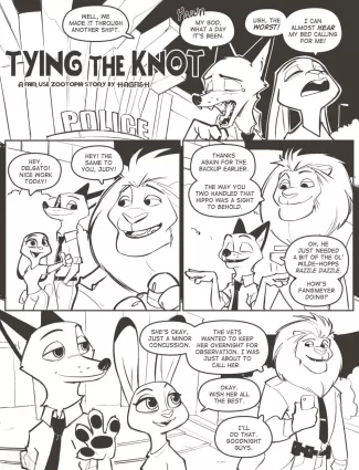 Tying The Knot - Chapter 1 (Zootopia)