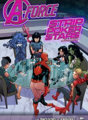 A-Force Strip Poker Stars (Spider-Man , The Avengers)