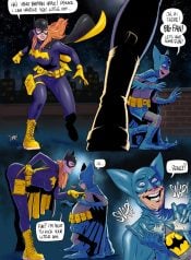 Bat Girl vs Bat Mite (Batman)