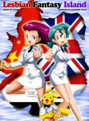 Lesbian Fantasy Island (Digimon , Pokemon)