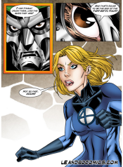 Only Invisible Woman can save the Fantastic Foursome from Dr. Doom! (Fantastic Four)